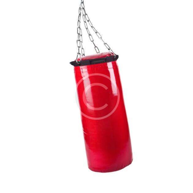 Red boxing sack